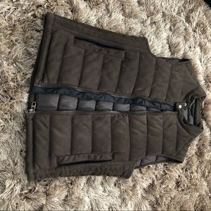 Zara Men’s Suede Vest